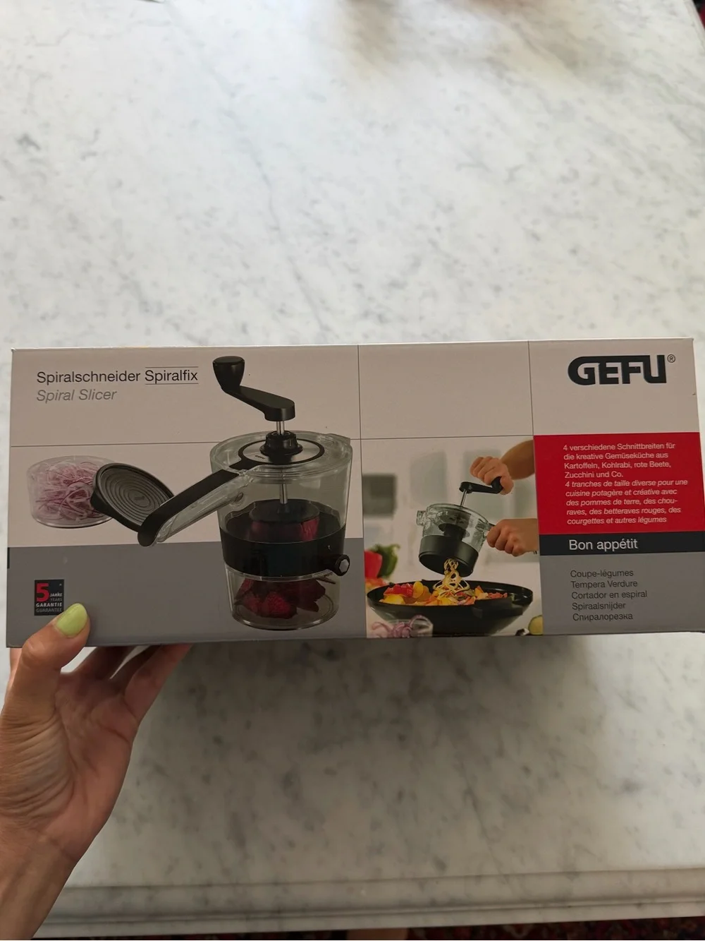 New! Spiralfix Spiral Slicer